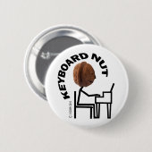 Toetsenbord nut ronde button 5,7 cm (Voorkant /achterkant)