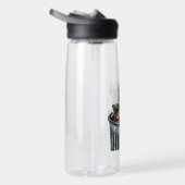 Toetsenbord op afvalbak waterfles (Rechts)