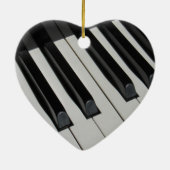 Toetsenbord Piano Keys muziekinstrument Creatief Keramisch Ornament (Achterkant)