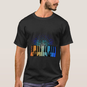 Toetsenbord Piano Speler Muzikant Keyboardist T-shirt