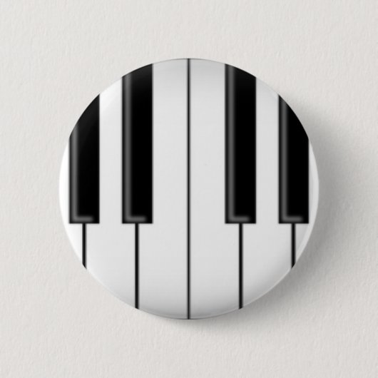 Toetsenbord/pianotoetsen: Ronde Button 5,7 Cm (Voorkant)