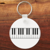 Toetsenbord/pianotoetsen: Sleutelhanger (Voorkant)