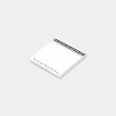 Toetsenbord Post-it® Notes (Schuin)