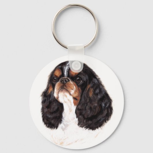 Toetsenbord: Spaniel van de Engelse Speelgoed (kon Sleutelhanger (Voorkant)