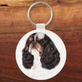 Toetsenbord: Spaniel van de Engelse Speelgoed (kon Sleutelhanger (Voorkant)