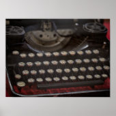 Toetsenbord uit het verleden poster (Voorkant)