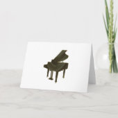Toetsenbord van de Uitnodiging van de piano het (Achterkant)