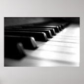 TOETSENBORD VAN PIANO POSTER (Voorkant)