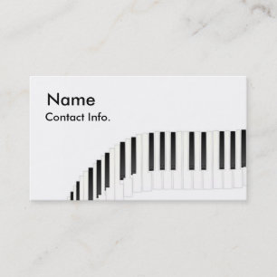 Toetsenbord Visitekaartje