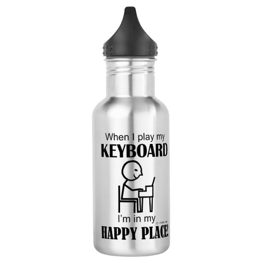 Toetsenbord voor fijne plek waterfles  (Links)