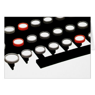  toetsenbord voor oude, gefaseerde schrijfmachine 