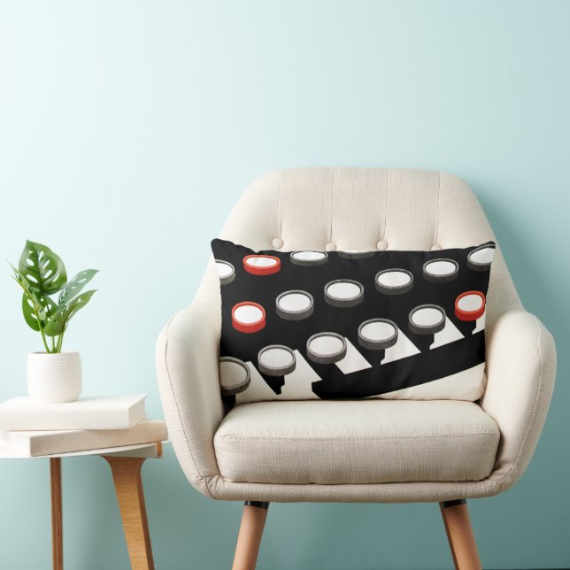  toetsenbord voor oude, gefaseerde schrijfmachine  kussen (Stoel)