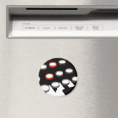  toetsenbord voor oude, gefaseerde schrijfmachine  magneet (Insitu (Vaatwasser))