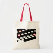  toetsenbord voor oude, gefaseerde schrijfmachine  tote bag (Voorkant)