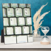 Toetsenbord voor schrijfmachines fotoplaat (Zijkant)