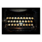  toetsenbord voor schrijfmachines kaart (Voorkant)