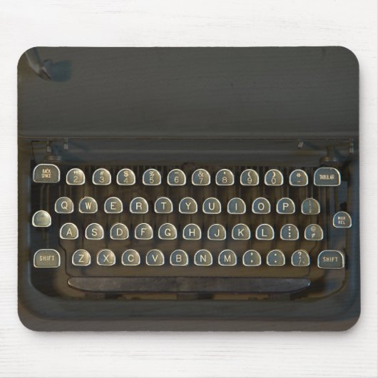 Toetsenbord voor schrijfmachines muismat (Voorkant)