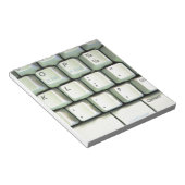 Toetsenbord voor schrijfmachines notitieblok (Schuin)