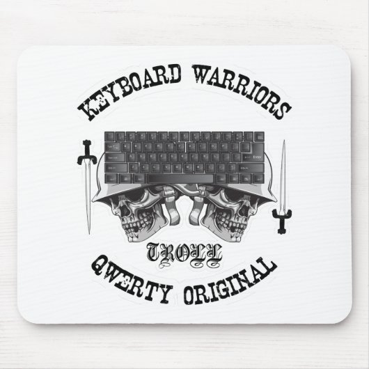 Toetsenbord Warriors - TROLL Muismat (Voorkant)