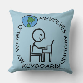 Toetsenbord - Wereld revolt rond Kussen