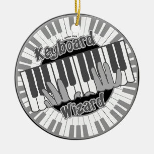 Toetsenbord Wizard ornament
