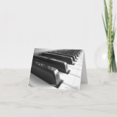 Toetsenbord - zwart en wit kaart (Achterkant)