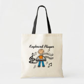 Toetsenbordafel Tote Bag (Voorkant)