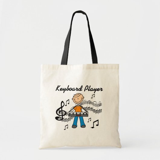Toetsenbordafel Tote Bag (Voorkant)