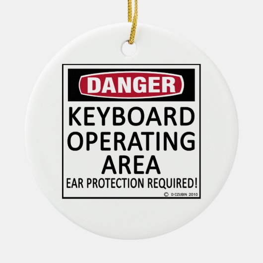 Toetsenbordbesturingssysteem Keramisch Ornament (Voorkant)