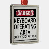 Toetsenbordbesturingssysteem Metalen Ornament (Rechts)