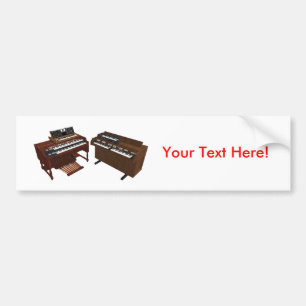 toetsenborden: 3D-model: Bumpersticker