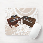  toetsenborden: 3D-model: Mousepad Muismat (Met muis)