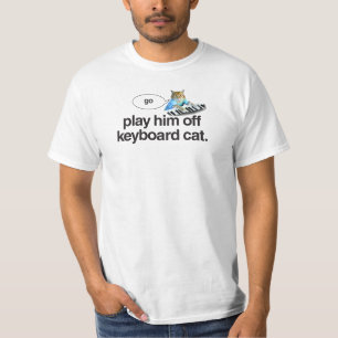 toetsenbordkat gaat shirt