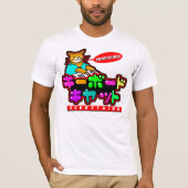 Toetsenbordkat Japan T-Shirt! T-shirt (Voorkant)