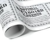 Toetsenbordlicentie Cadeaupapier (Rol Hoek)