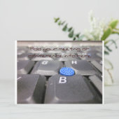 Toetsenbordoproep Kaart (Staand voorkant)