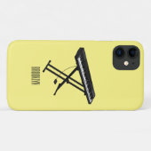 Toetsenbordpianorafbeelding cartoon Case-Mate iPhone case (Achterkant (horizontaal))