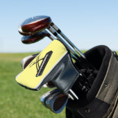Toetsenbordpianorafbeelding cartoon golfheadcover (Insitu)