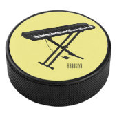 Toetsenbordpianorafbeelding cartoon hockey puck (3/4)