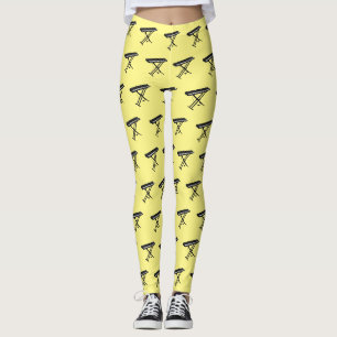 Toetsenbordpianorafbeelding cartoon leggings