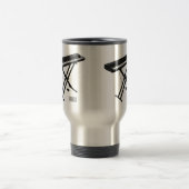 Toetsenbordpianorafbeelding cartoon reisbeker (Center)