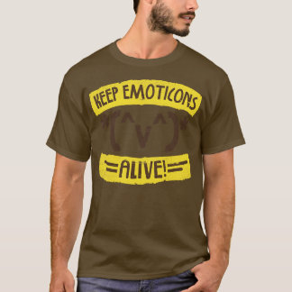 Toetsenbordpictogrammen T-shirt