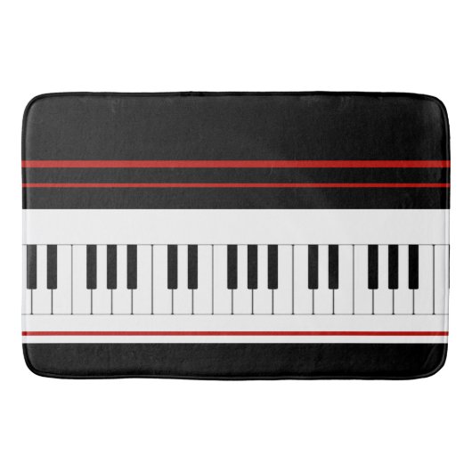 Toetsenbordserenade Badmat (Voorkant)
