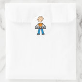 Toetsenbordspeler Stickers Sticker (Tas)