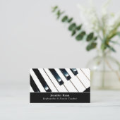 Toetsenbordtoetsen, professionele toetsenborden, p visitekaartje (Staand voorkant)