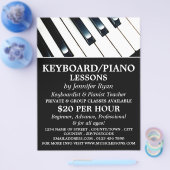 Toetsenbordtoetsen, toetsenbord, pianolessons Flye Flyer (Enkel)