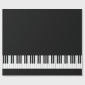 Toetsenbordtoetsen voor piano cadeaupapier (Vlak)