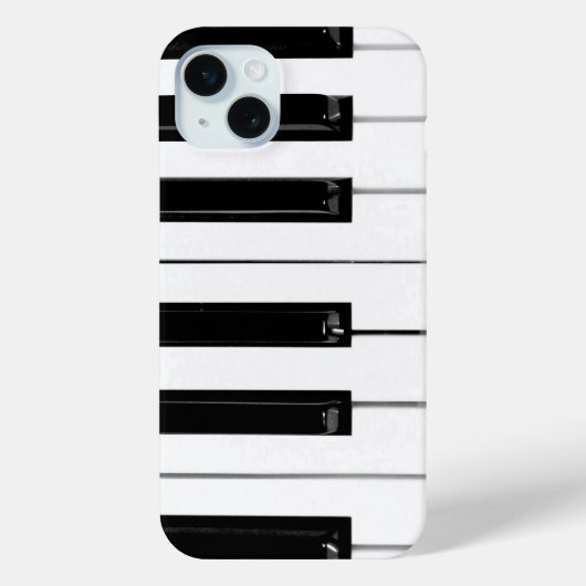 Toetsenbordtoetsen voor piano Case-Mate iPhone case (Achterkant)