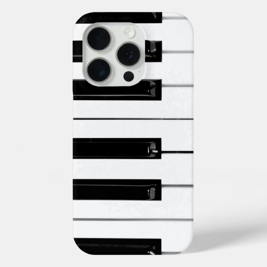 Toetsenbordtoetsen voor piano Case-Mate iPhone case (Achterkant)