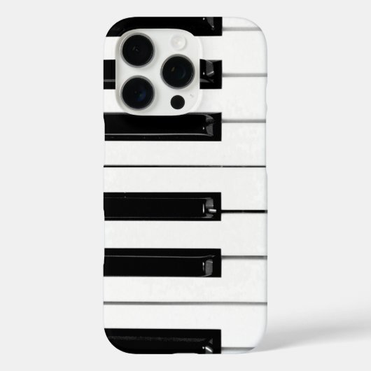Toetsenbordtoetsen voor piano Case-Mate iPhone case (Achterkant)